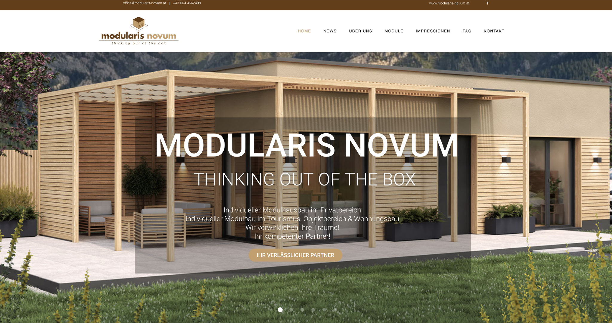 WEBDESIGN STEIERMARK 4 Modularis Novum