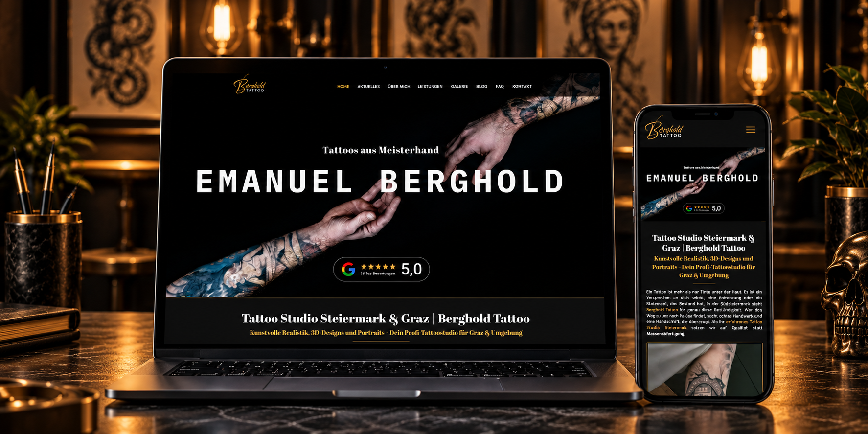 Referenz-Berghold Tattoo